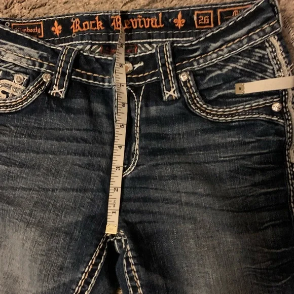 Rock Revival Dark Wash Boot Cut Jeans 💙 - Picture 10 of 10